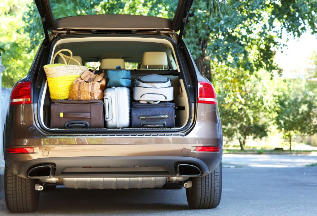 Départ en vacances avec la voiture