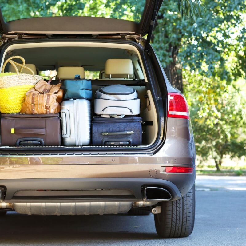 Départ en vacances avec la voiture